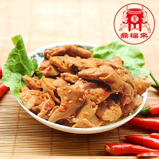  福建特产美食 即食杏鲍菇香辣味250g散装 菌类零食蔬果干