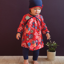 dave&bella 春季热销靓丽印花公主宝宝纯棉分体套装/婴儿套装 197