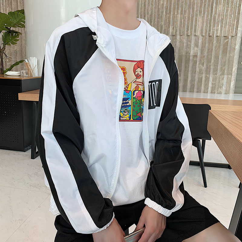 夏季薄款防晒衣服男宽松夏天外套情侣韩版潮流超薄透气帅气学生|ruв категории Мужская одежда, пиджак - от Buy2taobao.com для оказания профессиональной услуги покупки агента Taobao