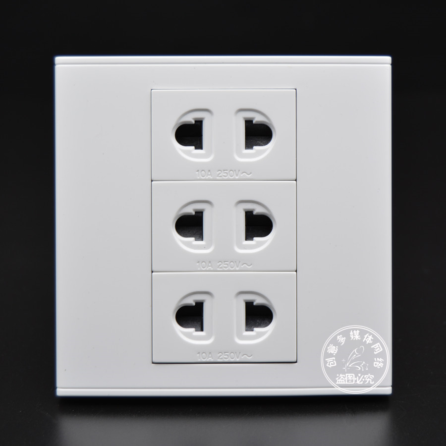 86 source switch panel 2 Plug 10A Power outlet Two source Wall socketin the Electronic/Electrician , Outlet , Power outlet category - from Buy2taobao.com to provide professional Taobao agent buy service