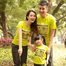 Family fitted summer home improvement a family of three summer 2013 short-sleeved T-shirt family code mother woman Family Pack