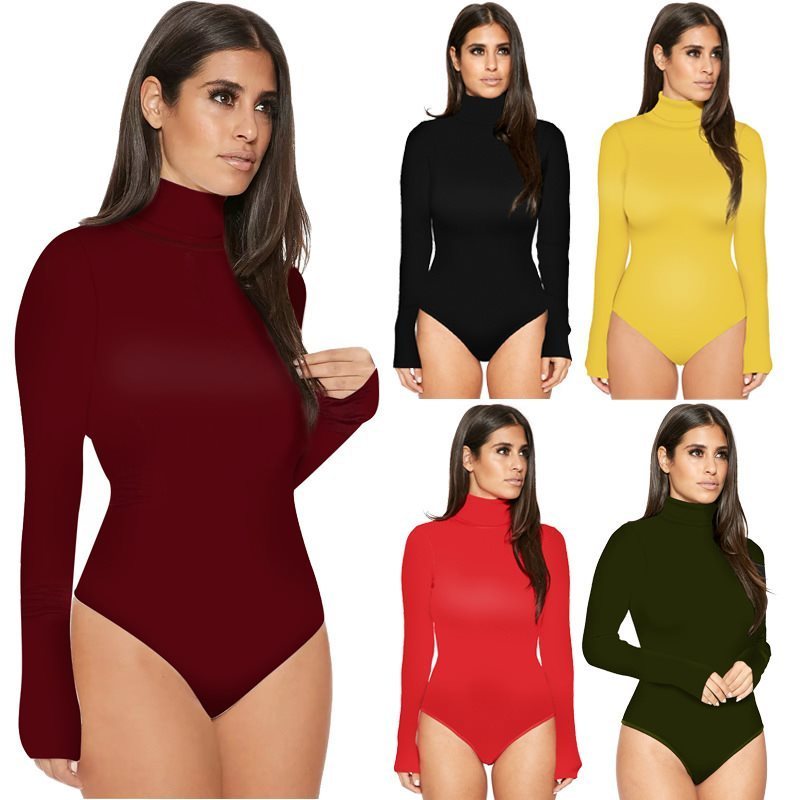 Women's 11-color long-sleeved high-neck jumpsuit winter|msdalam kategori adat peribadi/Design Services/DIY, beg pakaian adat, Pakaian adat, pakaian adat etnik - dari Buy2taobao.com untuk memberikan perkhidmatan ejen Taobao profesional membeli
