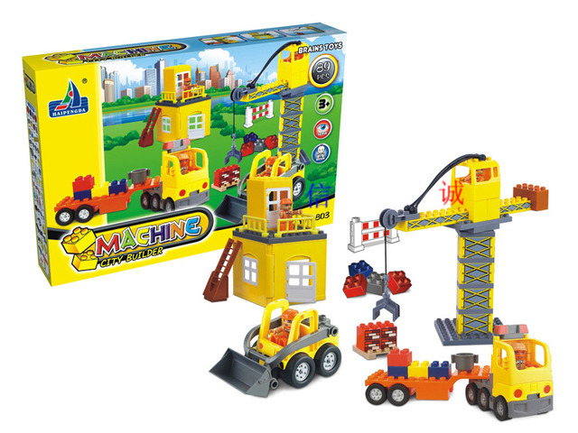 Haipengda blocks children Puzzle Assemble Lego Babu Engineering vehicles City Builder Toys grainin the Toy/Childs/Puzzle/Building block/Model , Other Toys category - from Buy2taobao.com to provide professional Taobao agent buy service