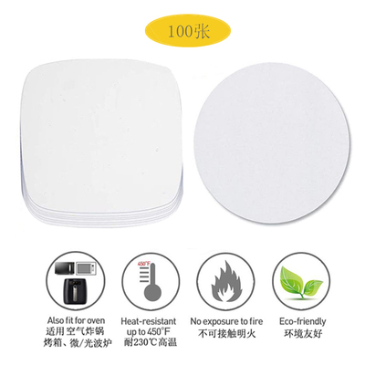 无孔气炸锅烤箱微波炉烘焙烧烤纸烤肉烤盘纸蒸笼纸垫包子 油纸