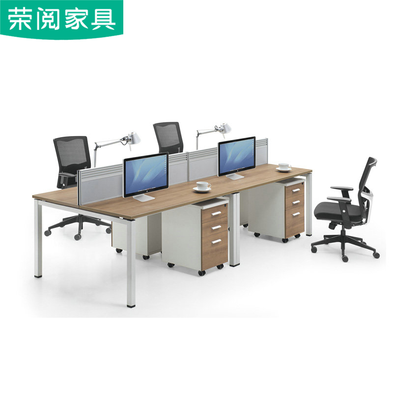 职员办公桌简约现代4人位桌椅组合员工6人隔断办公室屏风办公家具|msdalam kategori Perniagaan/perabot pejabat, perabot pejabat, meja, gabungan/stesen kerja skrin - dari Buy2taobao.com untuk memberikan perkhidmatan ejen Taobao profesional membeli