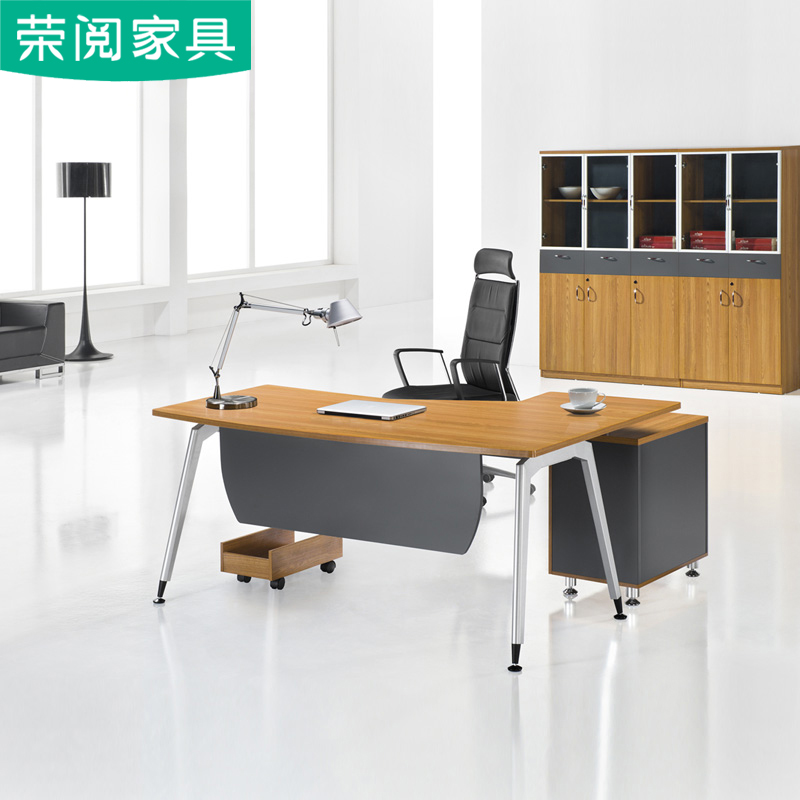 上海荣阅办公家具老板桌单人办公桌椅简约现代总裁桌经理桌主管桌在类目 商业/办公家具, 办公家具, 办公桌, 大班台/主管桌中 - 来自Buy2taobao.com提供专业的淘宝代购服务