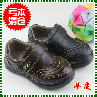  清仓韩版真皮皮鞋儿童单鞋男童牛皮童鞋新款宝宝黑色正装皮鞋潮鞋