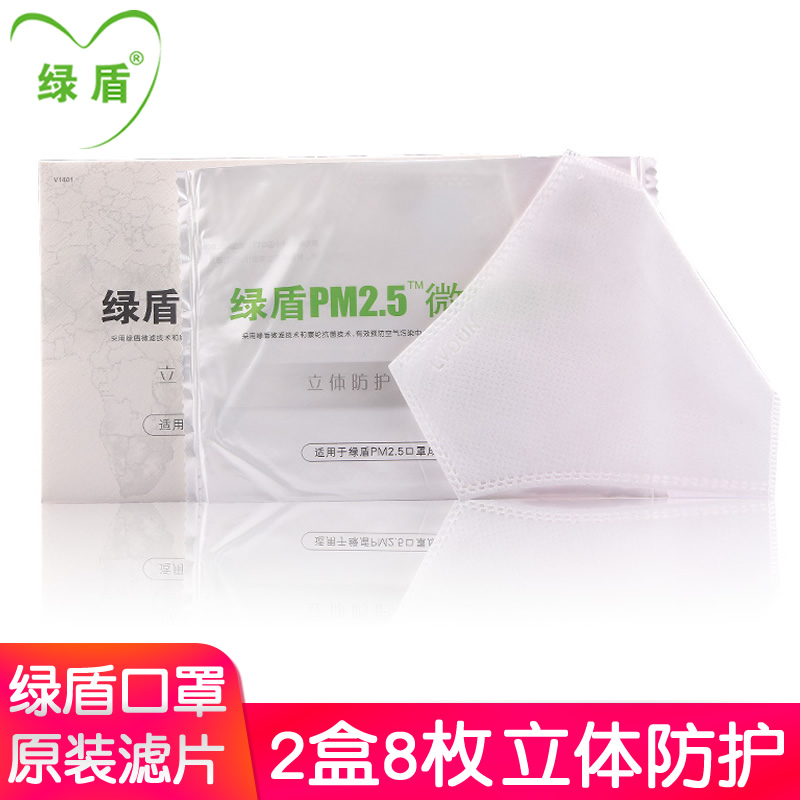 Green Shield Mask Fog pm2.5 Filter Filter element adult children Mask Filters Haze Filterin the Home Daily , Protective Equipment , Masks category - from Buy2taobao.com to provide professional Taobao agent buy service