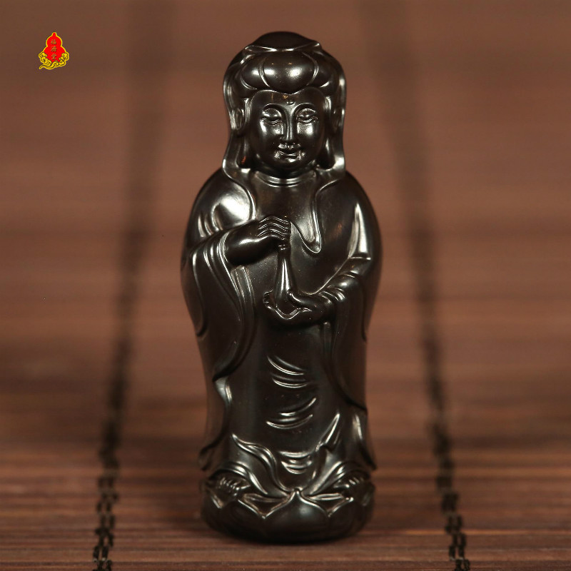 福济堂 正品天铁陨石 观音吊坠立体观世音 男士挂件 苏工叶遂群|msdalam kategori Aksesori/Barang Kemas Fesyen, loket/loket - dari Buy2taobao.com untuk memberikan perkhidmatan ejen Taobao profesional membeli