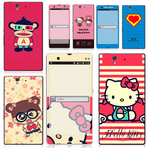 索尼 L36H 阿童木爱心KT猫猿人大嘴猴动漫彩