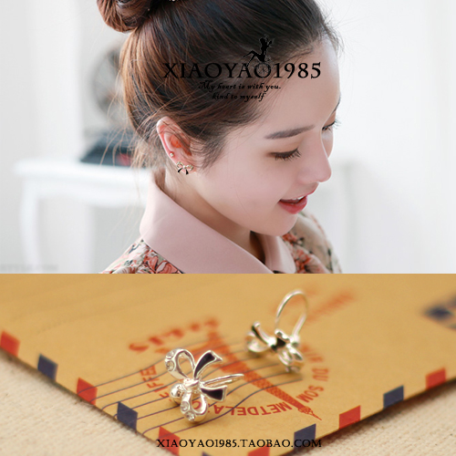 the republic of korea Korean Edition No pierced ears Ear clip Earrings Ear Studs Painless invisible Jewelry Earrings Delicate bowin the Accessories/Fashion Jewelry, Earring , Ear clip category - from Buy2taobao.com to provide professional Taobao agent buy service