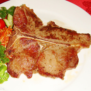  新鲜汇 牛T骨 青岛鱼哥平度牛肉 T骨牛排