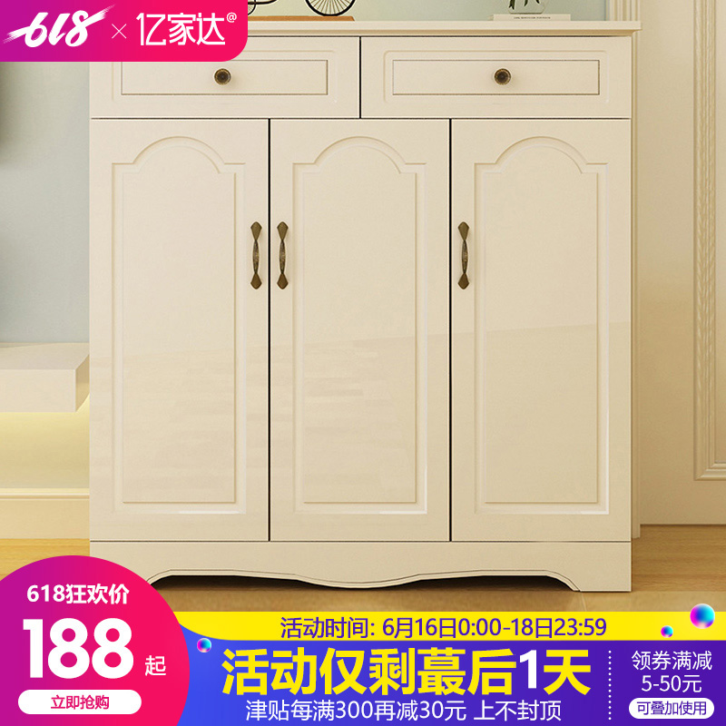 億家達簡約歐式大鞋櫃組裝陽台廳櫃隔斷玄關櫃子防塵收納門廳櫃在類目 住宅傢俱, 櫃類, 鞋櫃中 - 來自Buy2taobao.com提供專業的淘寶代購服務