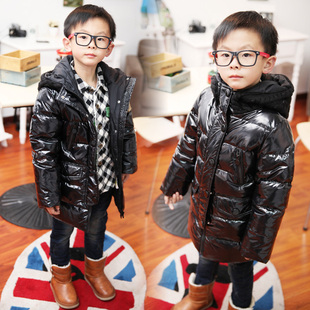  冬款儿童中长羽绒服韩版儿童男童加厚羽绒服YD111