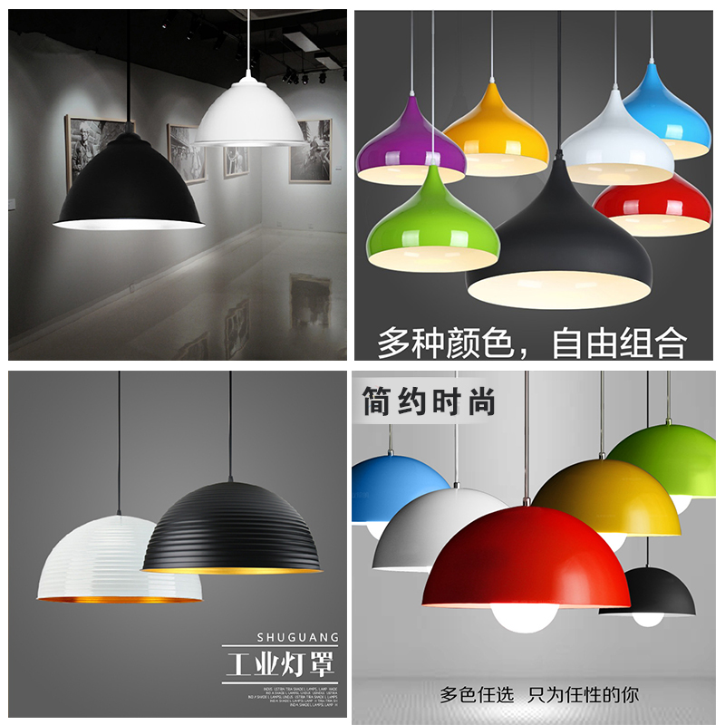 Northern Europe Retro a chandelier Industrial wind originality personality modern Mining Lampshade Bar counter Single head Restaurant Simplicity Chandelierin the Decoration main material , Lamps , Chandelier category - from Buy2taobao.com to provide professional Taobao agent buy service