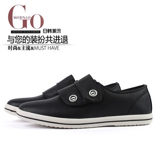  时尚搭扣潮鞋男子休闲板鞋子特价秒杀男鞋子低帮鞋