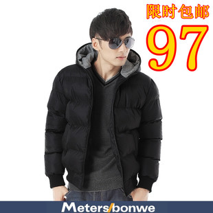  美特斯邦威男装冬外套轻薄羽绒服男正品清仓加厚款羽绒棉潮加大码