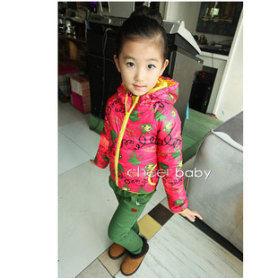  新款男童女童宝宝童装 反季儿童羽绒服特价清仓 中小童