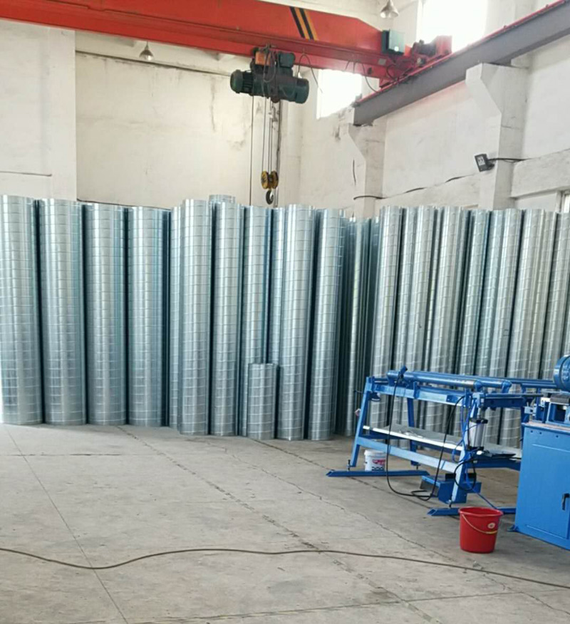 白铁皮螺旋风管镀锌圆形环保排烟管厂家定制加工排风管通风管道|msdalam kategori bahan binaan asas, Home Hardware, Perkakasan lain, hos udara - dari Buy2taobao.com untuk memberikan perkhidmatan ejen Taobao profesional membeli