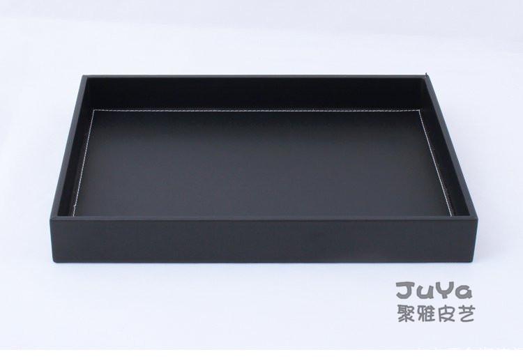 黑色皮质长方托盘 欧式 盘子 托盘 茶具 酒店盘子 茶盘 托盘定制在类目 餐饮具, 餐具, 果盆/果盘/果篮中 - 来自Buy2taobao.com提供专业的淘宝代购服务