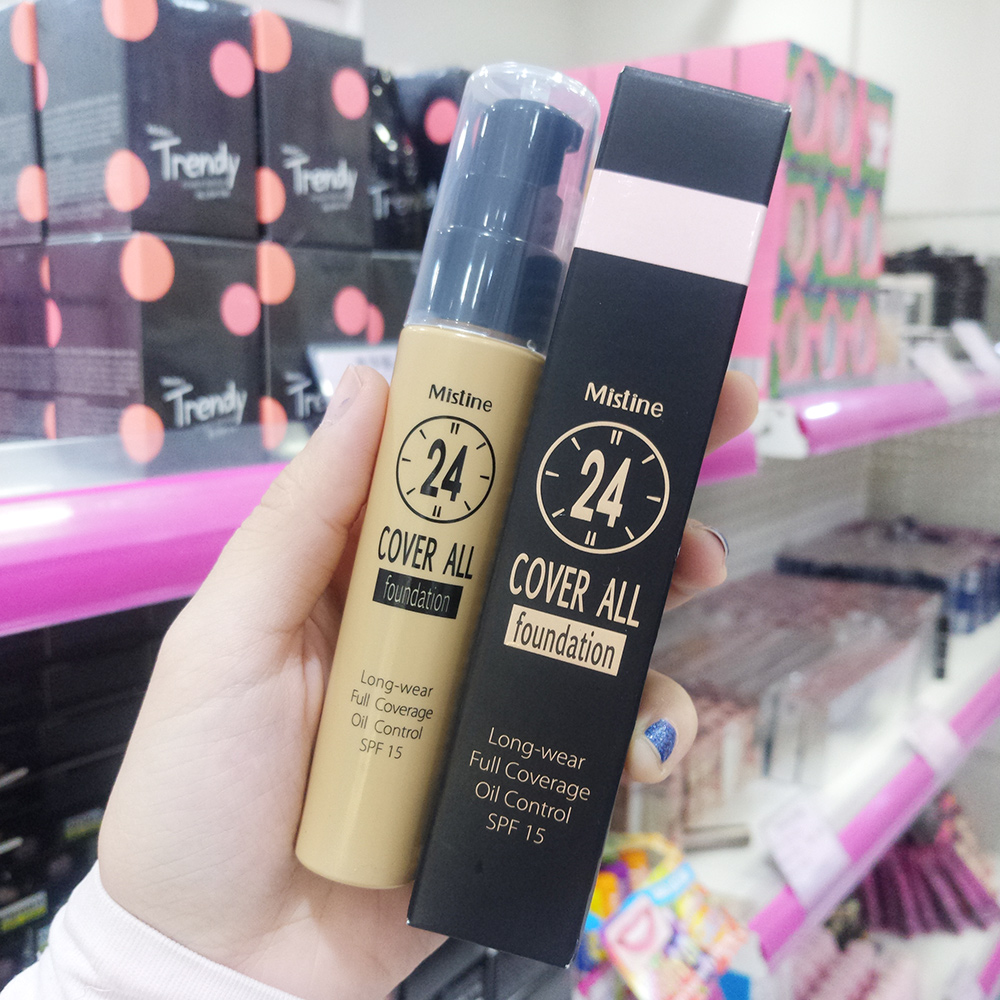 嫣然 泰國正品Mistine粉底液遮瑕保濕24小時不脫妝粉底液隔離控油在類目 彩妝/香水/美妝工具, 粉底液/膏中 - 來自Buy2taobao.com提供專業的淘寶代購服務
