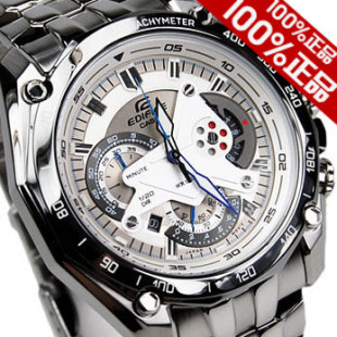  正品卡西欧金属三眼钢带男表手表EF-550D-7AV 7A EF-550D-1A 1AV