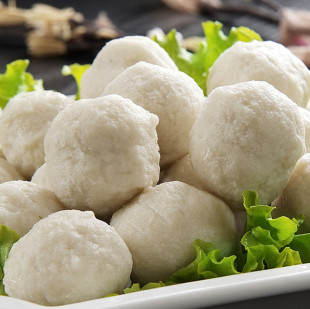  海鲜制品 台湾食品【小粒花枝丸】火锅首选 炒 烤 煮炸 分装500克
