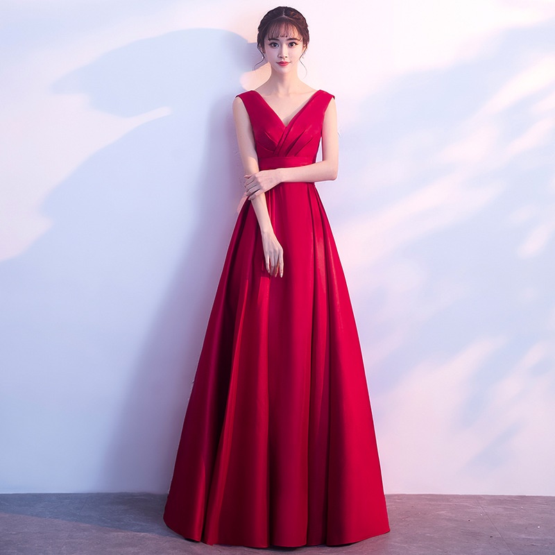 大红色新婚纯色晚礼服短款订婚敬酒服大码胖mm欧式女士创意女人在类目 女装/女士精品, 婚纱/旗袍/礼服, 礼服/晚装中 - 来自Buy2taobao.com提供专业的淘宝代购服务