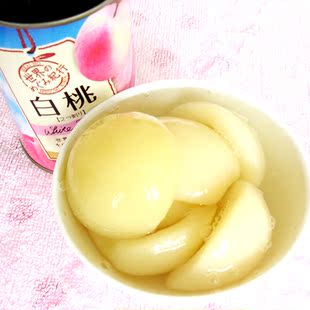  新鲜水果制品水果蜜桃罐头出口产品清凉解暑美味白桃罐头深州特产