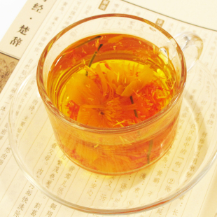  最美花茶 复方花草茶组合 藏红花 红花 金莲花 活血养颜茶 凉茶