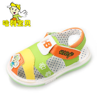  新款夏童鞋宝宝软底婴儿包头凉鞋潮男童女童韩版儿童鞋学步鞋