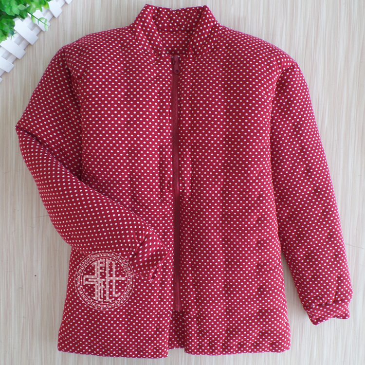 thickening cotton-padded clothes cotton-padded jacket Pure handwork Cotton cotton-padded jacket adult cotton-padded clothes Winter clothes student cotton-padded jacket keep warm Wearingin the Women's clothing/Boutique , Cotton/Padded category - from Buy2taobao.com to provide professional Taobao agent buy service