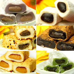  台湾特产三叔公雪之恋 手造麻薯 手工麻糬 口味请留言 180g/袋