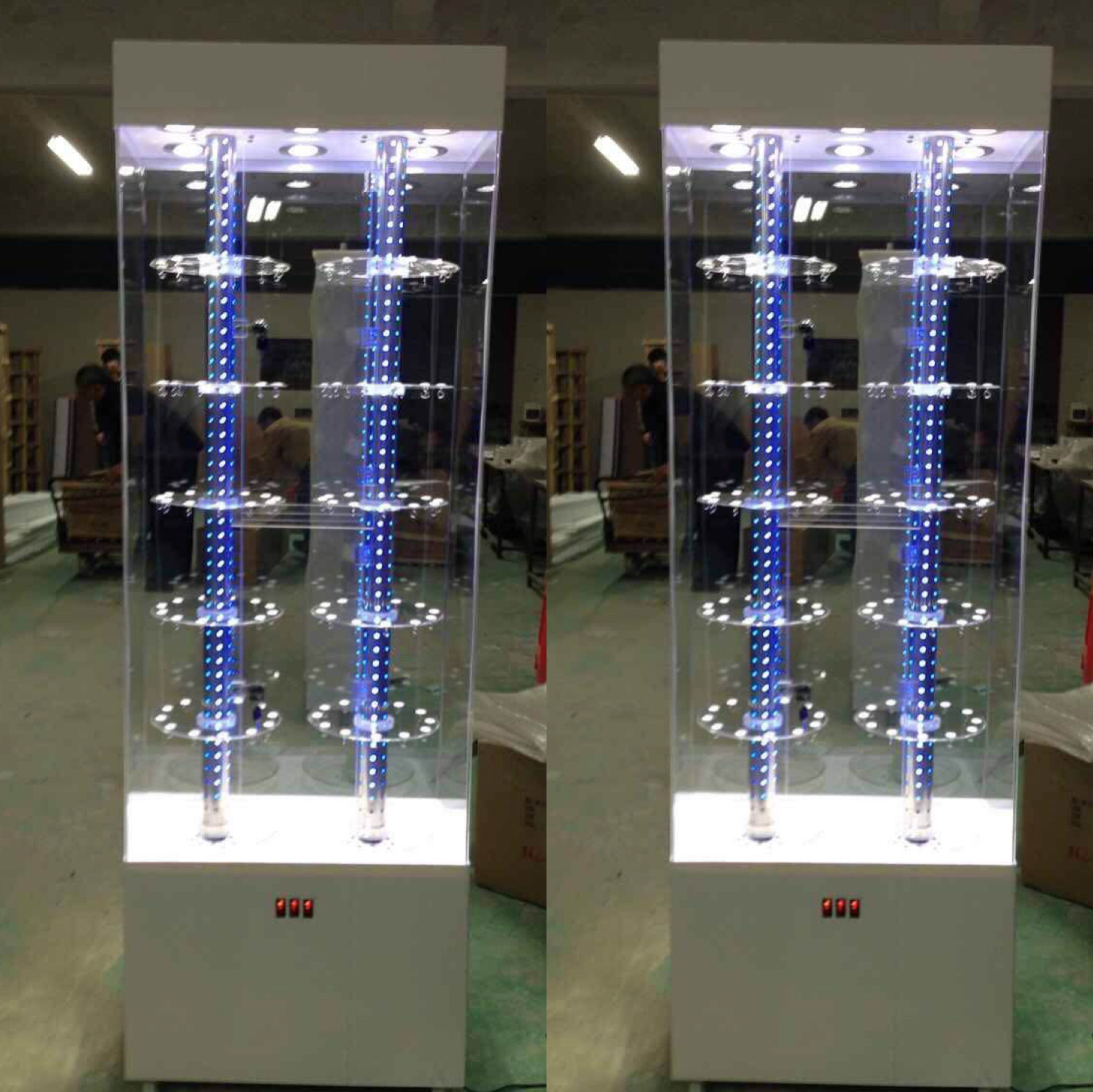 有機玻璃旋轉展示櫃吊墜展架化妝品精品首飾亞克力挂鈎手機殼展櫃在類目 商業/辦公傢俱, 貨架/展櫃, 精品展櫃/陳列櫃中 - 來自Buy2taobao.com提供專業的淘寶代購服務