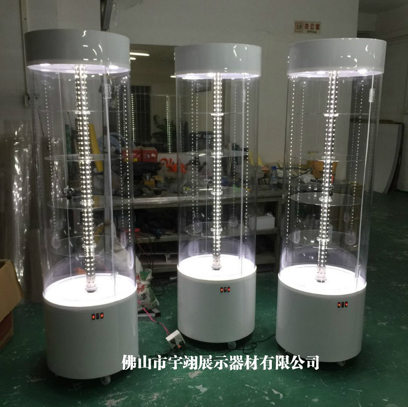 Garage Kit Model Display cabinet Jewelry rotate circular teacup Showcase Cosmetics Boutique Acrylic circular Display cabinetin the Business/Office Furniture , Shelf/Showcase , Boutique Showcase/Showcase category - from Buy2taobao.com to provide professional Taobao agent buy service