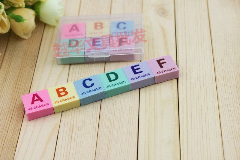 创意橡皮擦 英文字母橡皮擦 4B橡皮 卡通橡皮 小学生日常学习用品在类目 电子词典/电纸书/文化用品, 日常学习用品, 橡皮中 - 来自Buy2taobao.com提供专业的淘宝代购服务