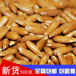  新货特级新鲜巴西松子袋装 500g炒货干果坚果美食品批发特价包邮