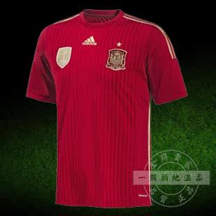 2014巴西世界杯足球服 正品西班牙队球衣 主场