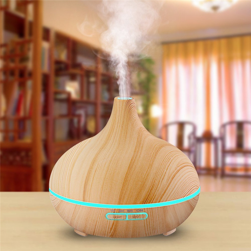 木纹香薰机精油灯插电香薰灯熏香卧室超声波香薰炉加湿器静音喷雾在类目 家居饰品, 香薰炉中 - 来自Buy2taobao.com提供专业的淘宝代购服务