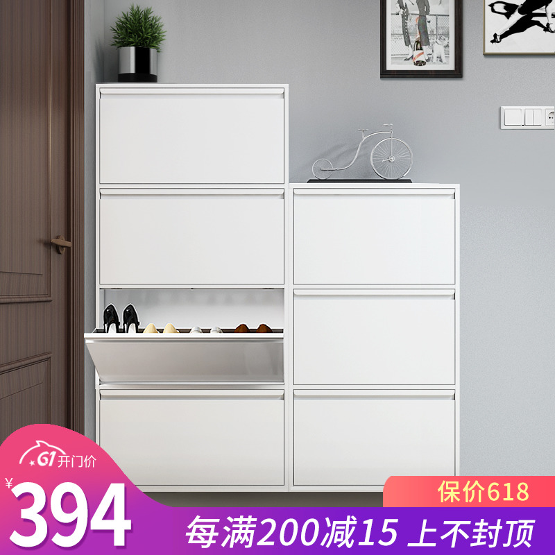 门口超薄15cm翻斗鞋柜家用现代经济型简约北欧现代门厅玄关收纳柜在类目 住宅家具, 柜类, 鞋柜中 - 来自Buy2taobao.com提供专业的淘宝代购服务