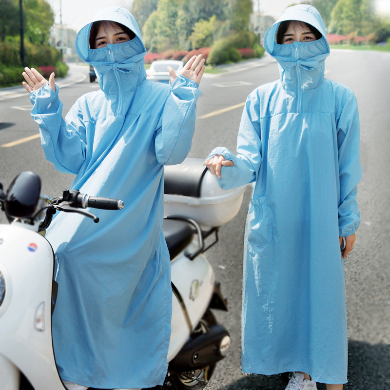 骑车摩托车电动车防晒衣服长款防紫外线全身遮阳衫长袖披肩夏女士|ruв категории электромобиль/аксессуары/транспортных средств, электромобиль оборудования район, электромобиль солнцезащитный одежды/шаль - от Buy2taobao.com для оказания профессиональной услуги покупки агента Taobao