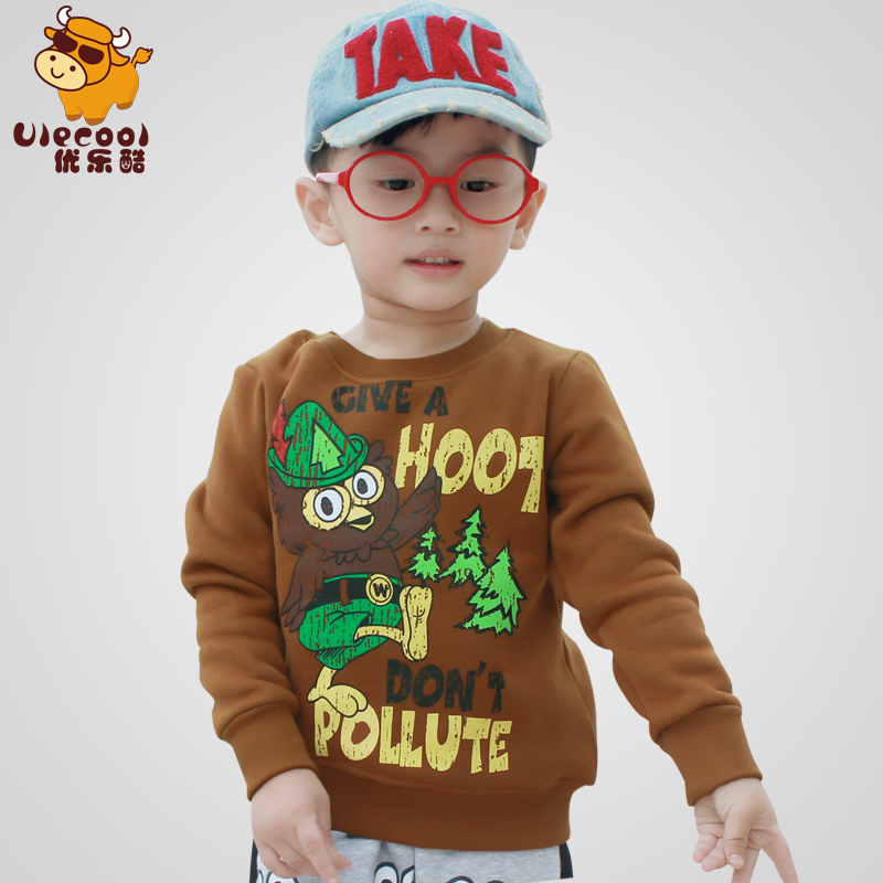 童装韩版男童卫衣...