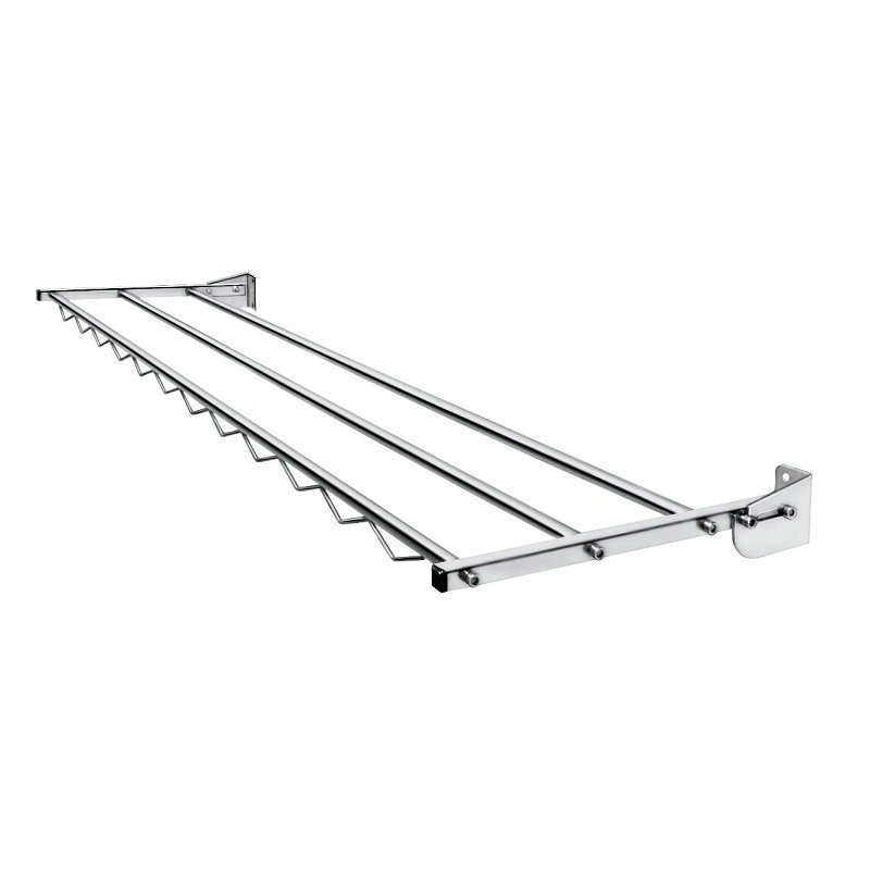Clothes hanger indoor fold Clothes hanger Wall balcony Wall Stainless steel Shower Room household Towel rack Bedroom framein the Decoration main material , Racks/Rods , Fixed racks category - from Buy2taobao.com to provide professional Taobao agent buy service