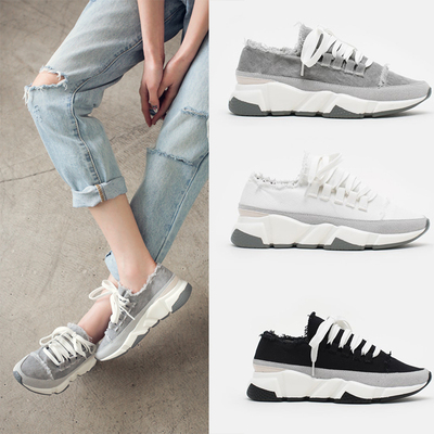 2018新款百搭韩版ins小白鞋女鞋学生潮布鞋舒适平底单鞋帆布鞋女