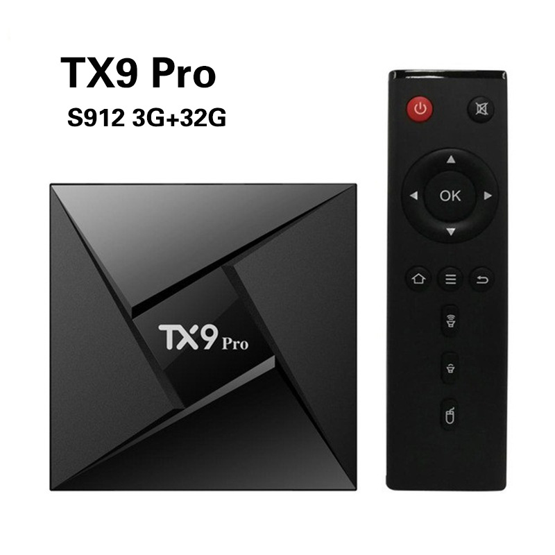 TX9 PRO安卓7.1机顶盒子八核S912播放器 TV Box 3G 32G 双频Wifi|ruв категории видео электрических приборов, сеть HD плеер - от Buy2taobao.com для оказания профессиональной услуги покупки агента Taobao