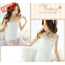 2013 Women's new summer Korean yards bottoming Camisole loose knit cotton small vest female summer
