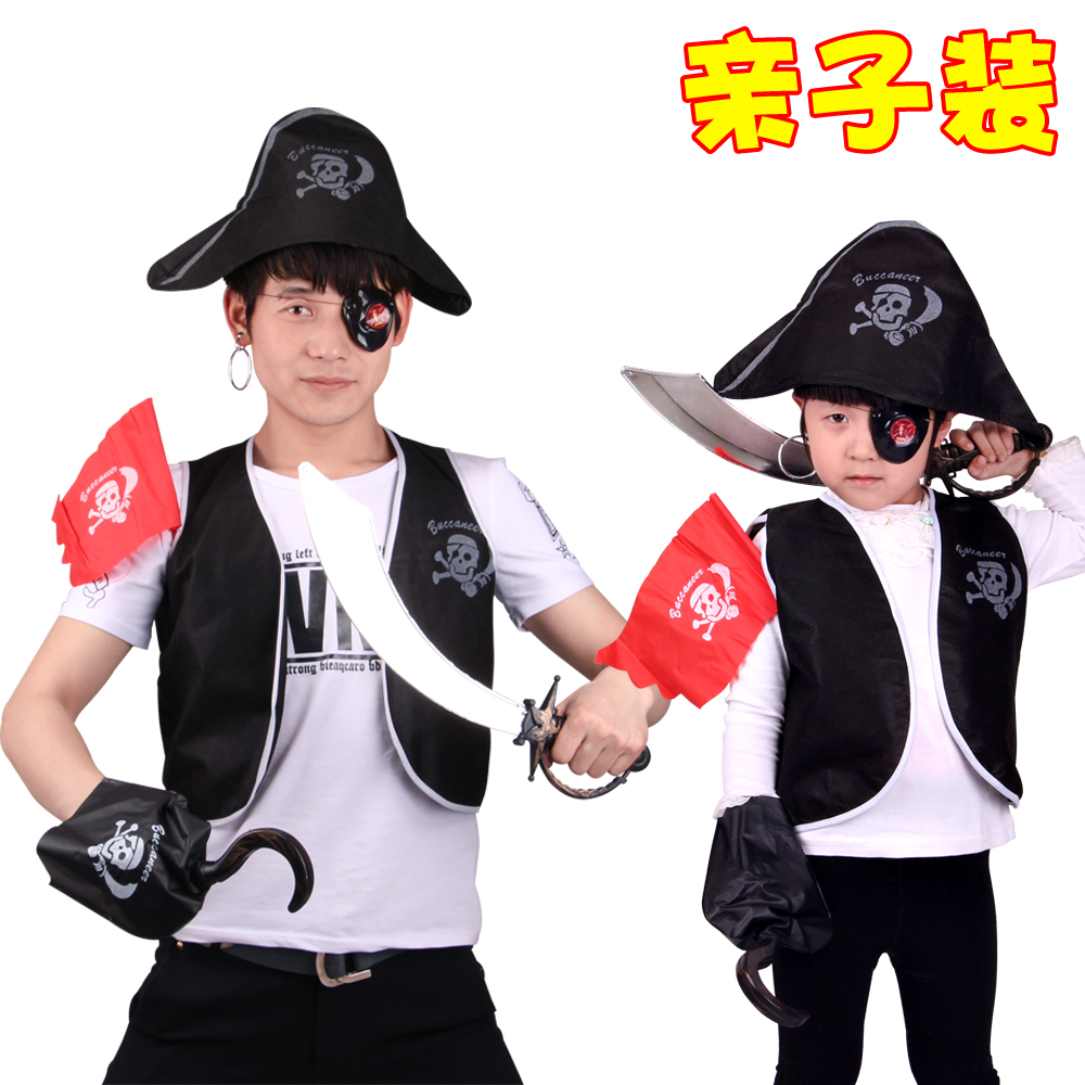 万圣节儿童表演演出服装化妆舞会服饰 海盗衣服 成人儿童海盗套装|msdalam kategori mod main/animasi/Zhou Bian/cos/permainan papan, Parti/Magic Supplies, alat pihak/hiasan, pakaian - dari Buy2taobao.com untuk memberikan perkhidmatan ejen Taobao profesional membeli