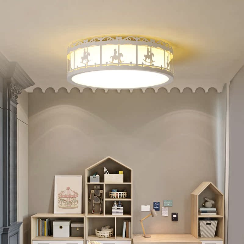 Children's Room LED Ceiling lamp originality personality merry-go-round Bedroom lights girl Room kindergarten lamps and lanternsin the Decoration main material , Lamps , Ceiling category - from Buy2taobao.com to provide professional Taobao agent buy service