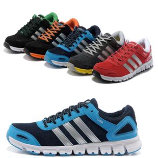  秒杀阿迪达斯跑鞋男士运动鞋网面透气清风系列跑步鞋正品男鞋