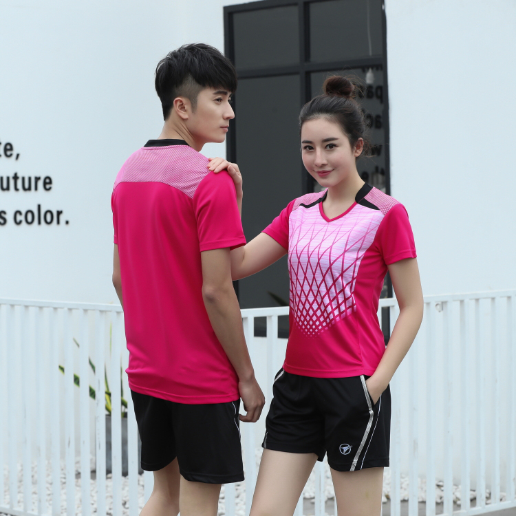 badminton men and women Athletic Wear match Quick drying Group purchase motion suit the republic of korea T-shirts summer Group purchase customizedin the Sports/Yoga/Fitness/Fans supplies , Badminton , Badminton clothing category - from Buy2taobao.com to provide professional Taobao agent buy service